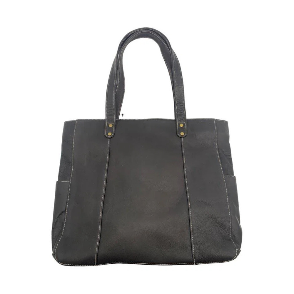 Le Donne Leather Company Leather Tote Bag Rivet Cafe